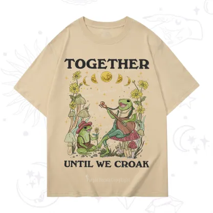 Purplehecate Together Until We Croak Frog T-Shirt