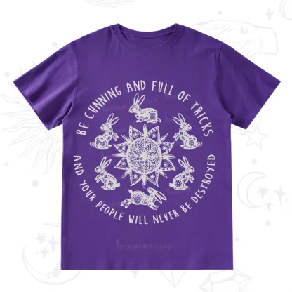 Purplehecate Cunning Rabbit Protection Spell T-Shirt