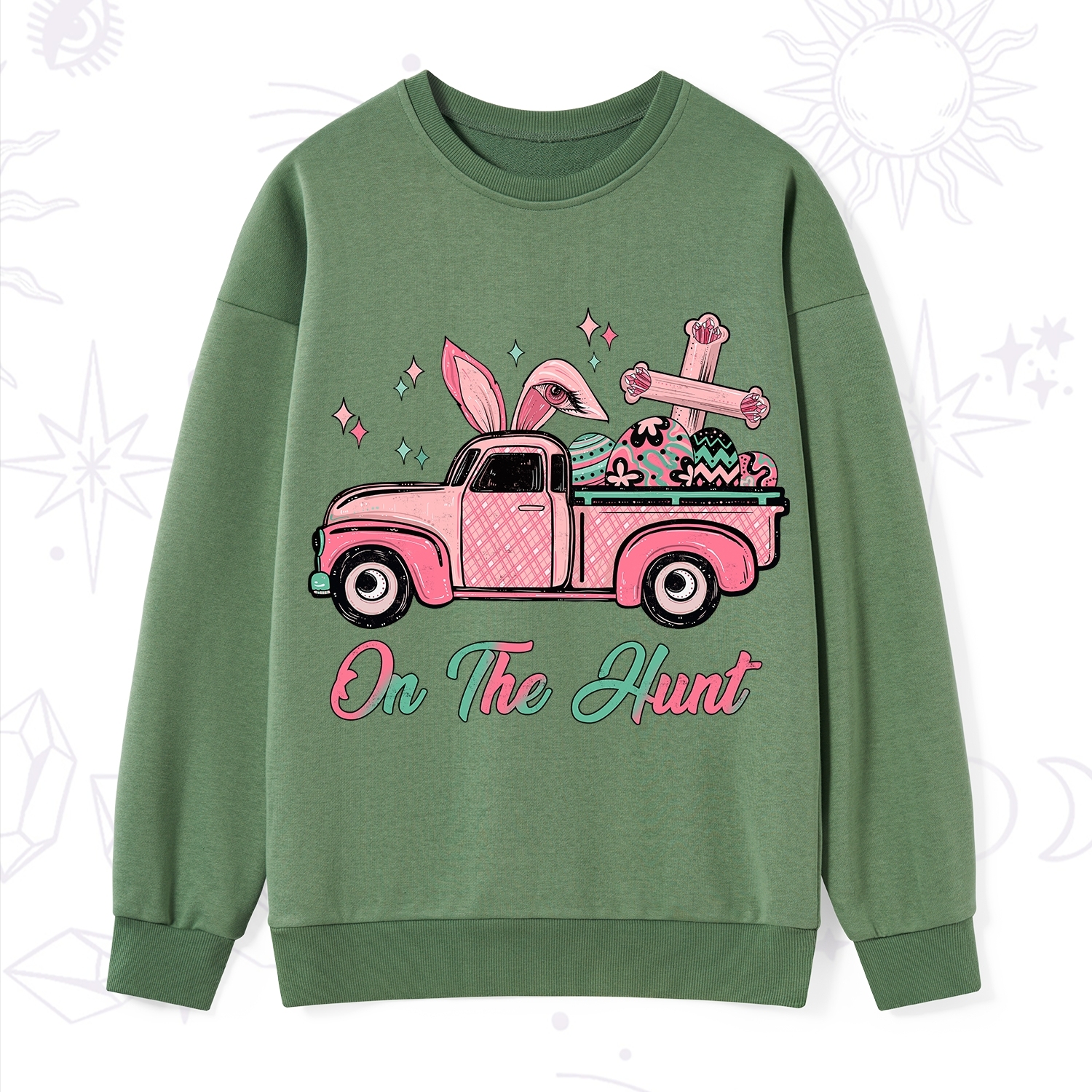 Purplehecate On The Hunt Easter Sweatshirt