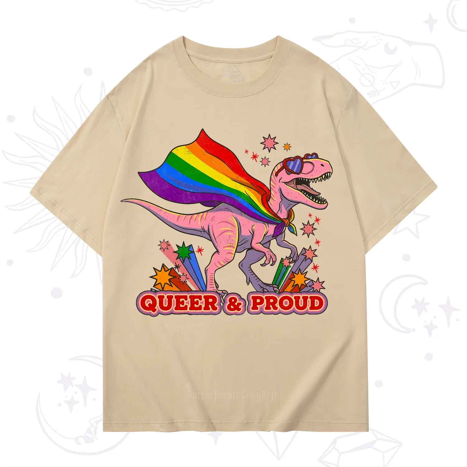 Purplehecate Queer and Proud T-Shirt