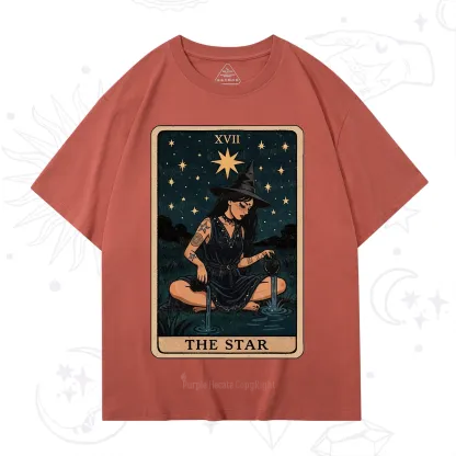 Purplehecate The Star Witch Tarot T-Shirt