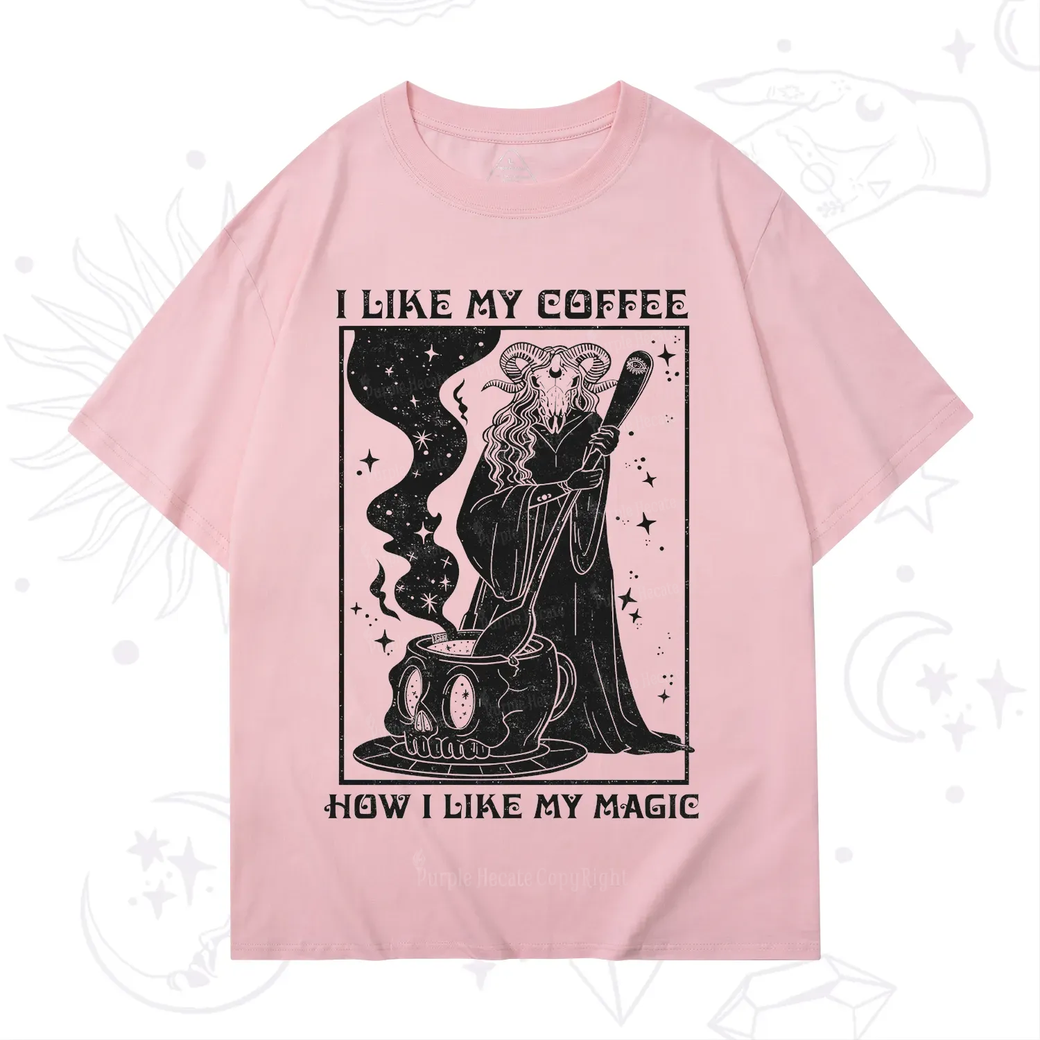 Purplehecate I Like My Coffee How I Like My Magic T-Shirt