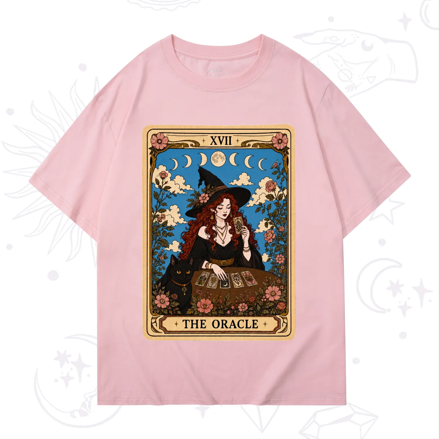 Purplehecate The Oracle Witch Tarot T-Shirt