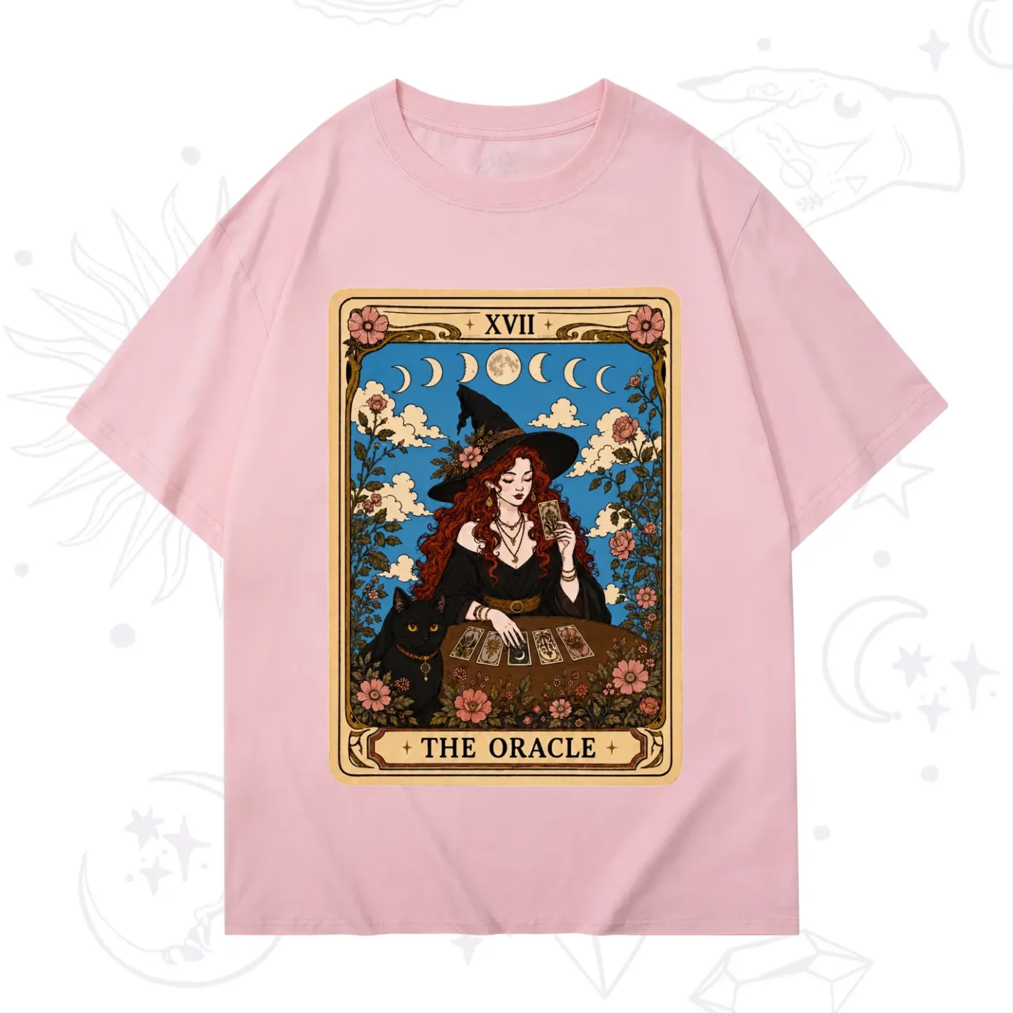 Purplehecate The Oracle Witch Tarot T-Shirt
