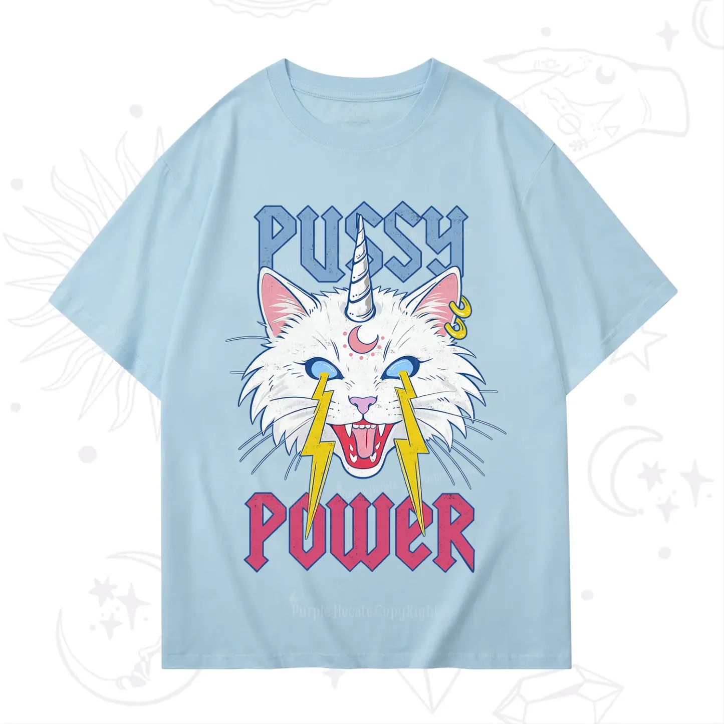 Purplehecate Pussy Power T-Shirt