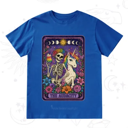 Purplehecate The Audacity Tarot Pride Rainbow T-Shirt