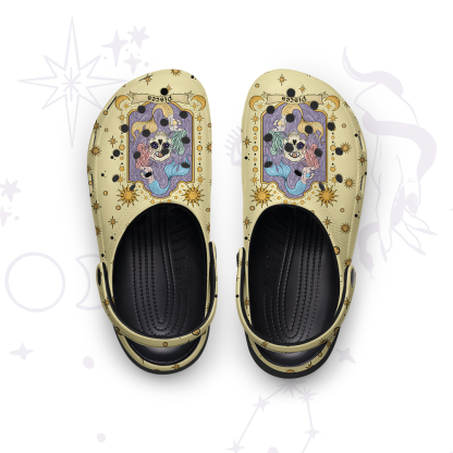 Purplehecate Pisces Zodiac Rubber Clogs