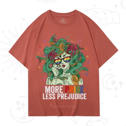 Purplehecate More Pride Less Prejudice Medusa T-Shirt