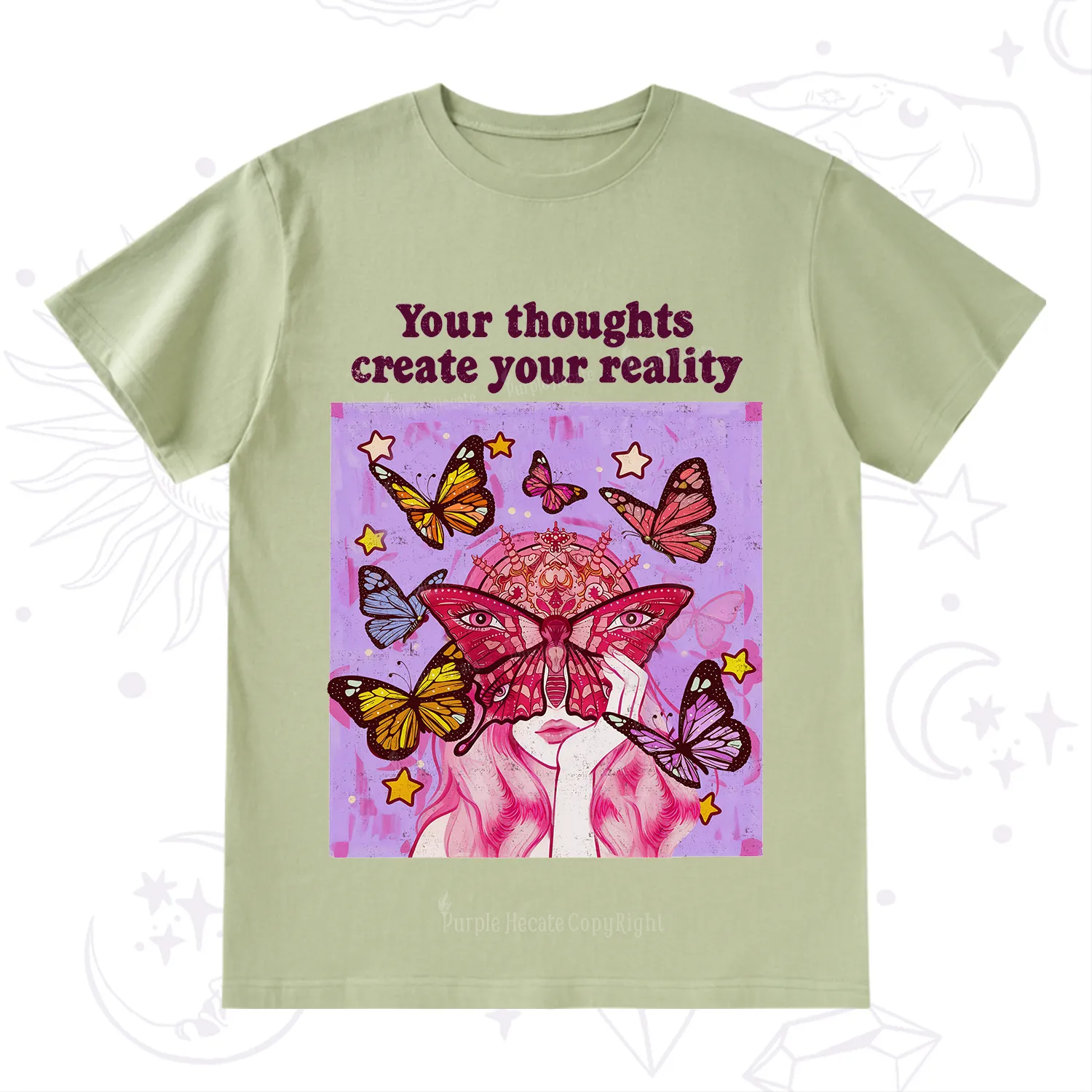Purplehecate Create Your Reality T-Shirt
