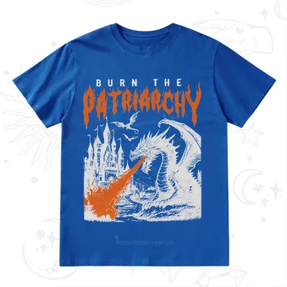 Purplehecate Burn the Patriarchy Dragon T-Shirt