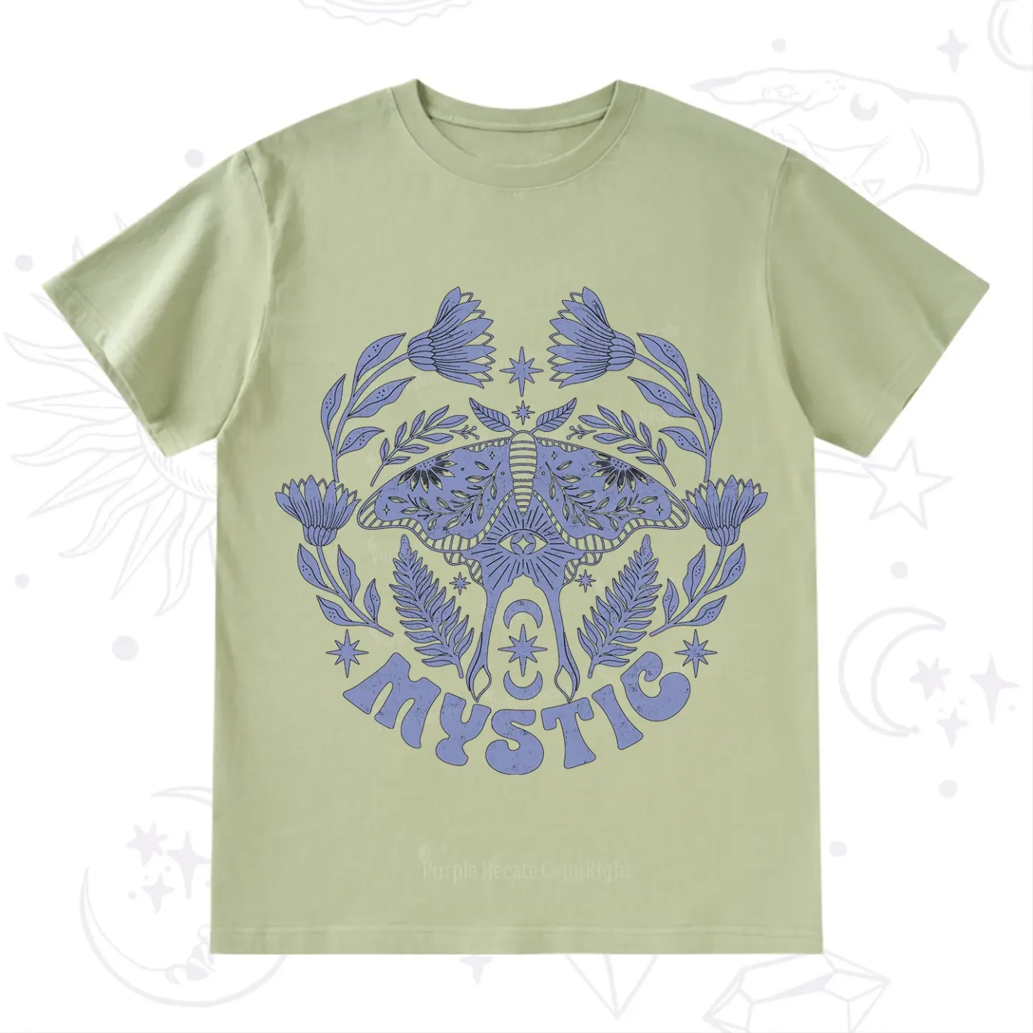 Purplehecate Mystic Moth T-Shirt