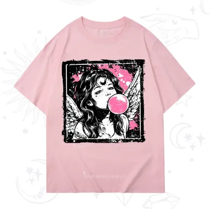 Purplehecate Grunge Angel with Bubblegum T-Shirt