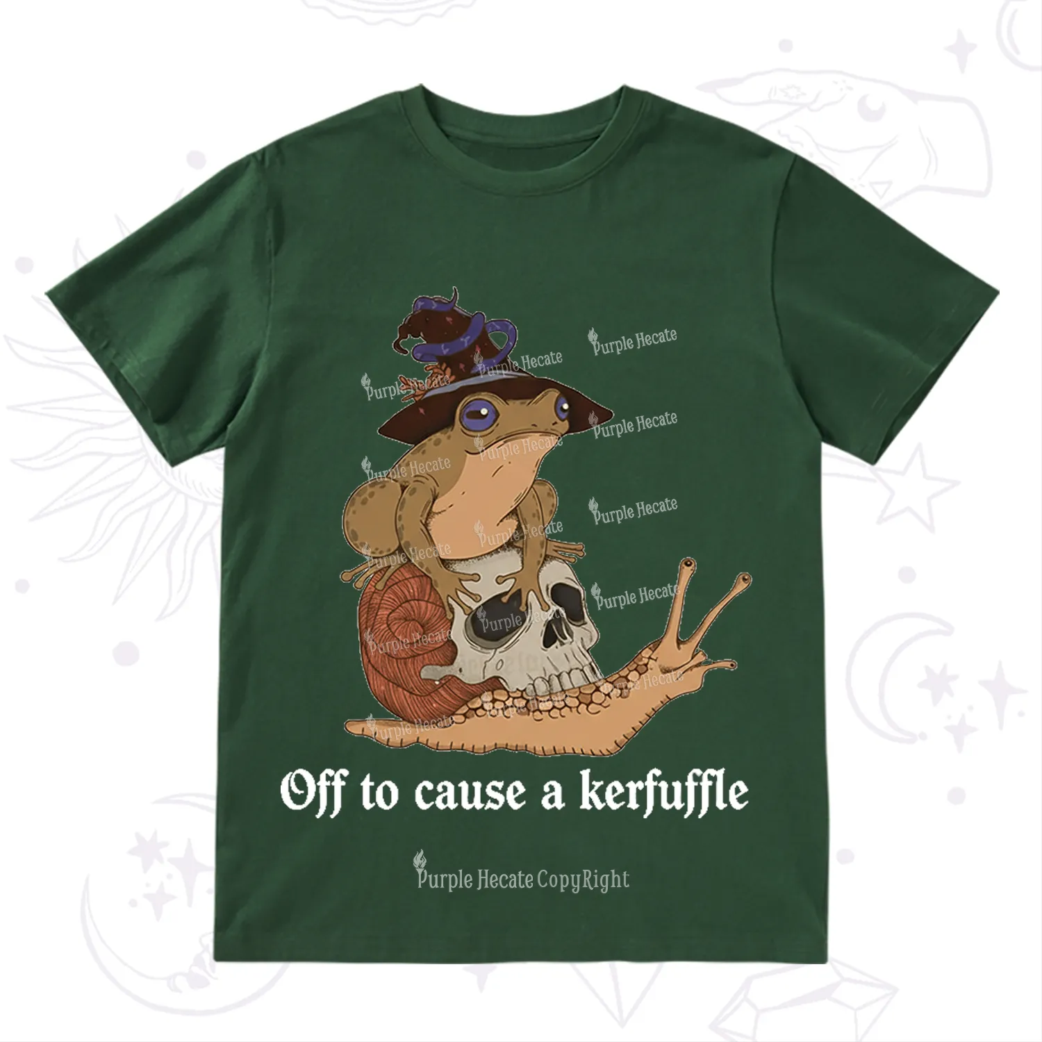 Purplehecate Off To Cause A Kerfuffle T-Shirt