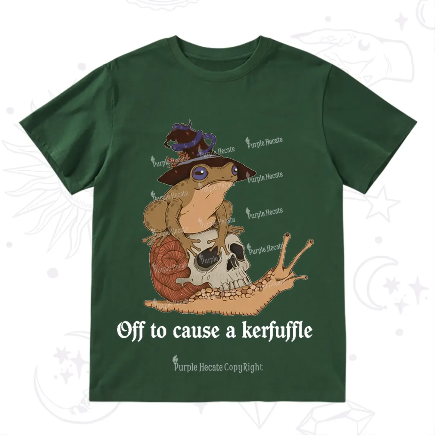 Purplehecate Off To Cause A Kerfuffle T-Shirt