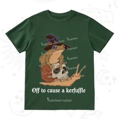 Purplehecate Off To Cause A Kerfuffle T-Shirt