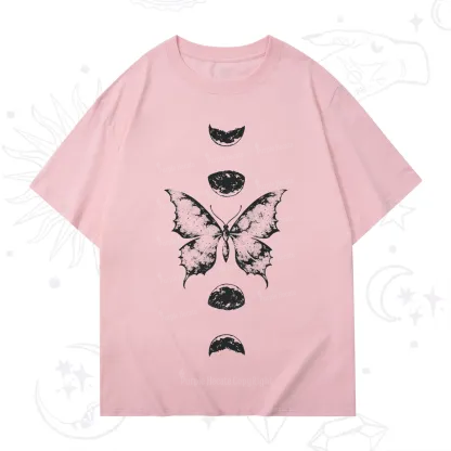Purplehecate Lunar Butterfly Phases T-Shirt