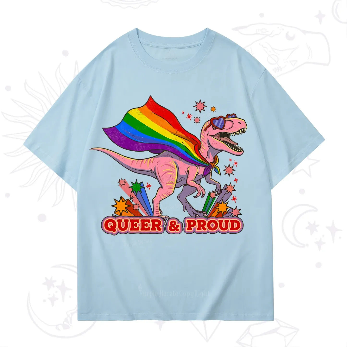Purplehecate Queer and Proud T-Shirt