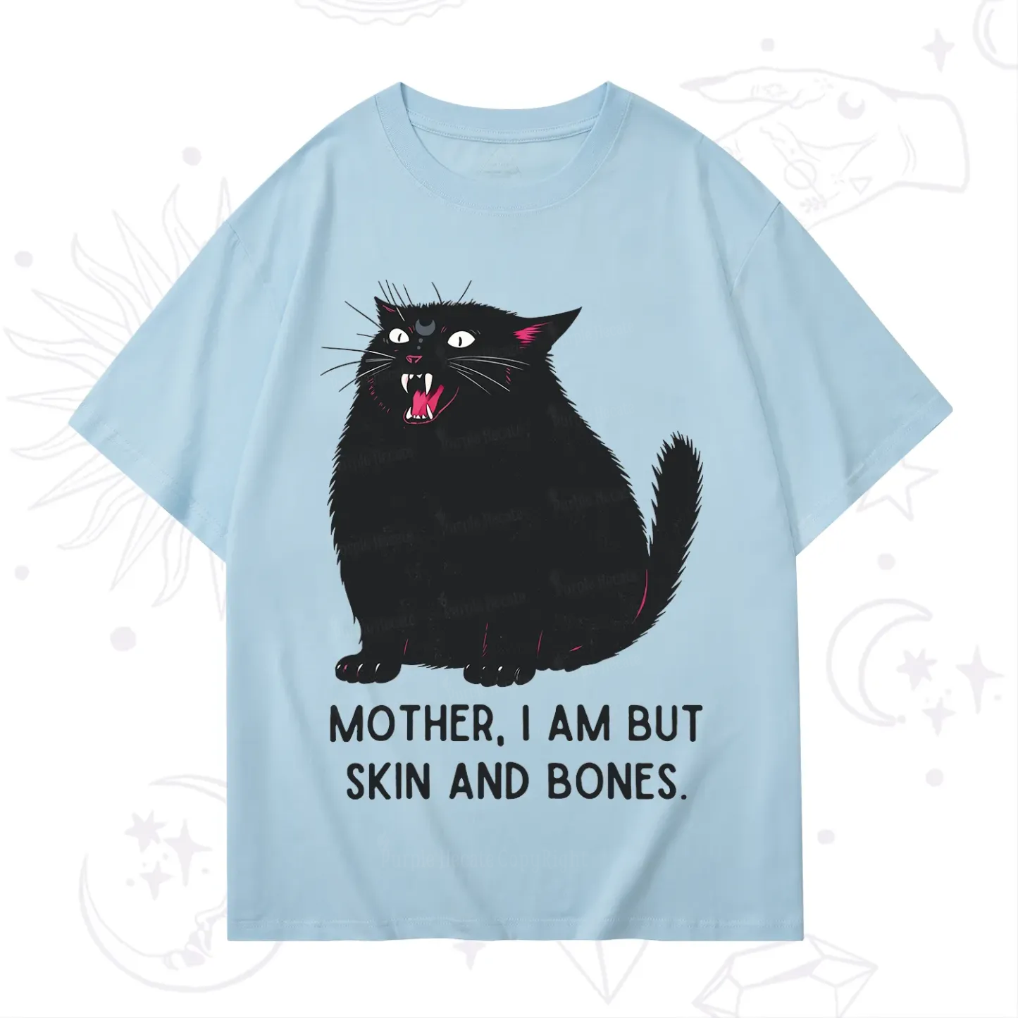 Purplehecate Mom I Am But Skin And Bones T-Shirt