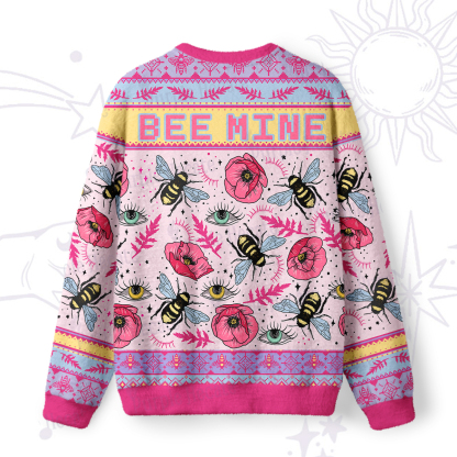 Purplehecate Be Mine Ugly Valentine Sweatshirt