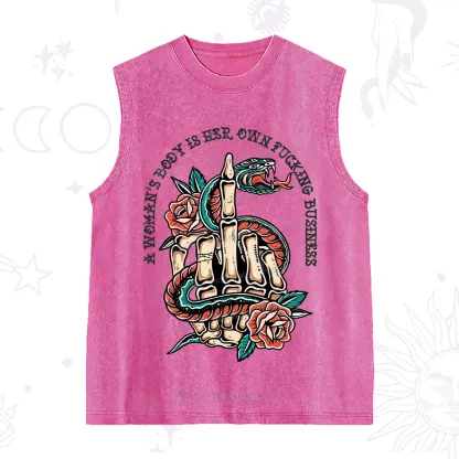 Purplehecate A Women’s Body Is Her Washed Tank