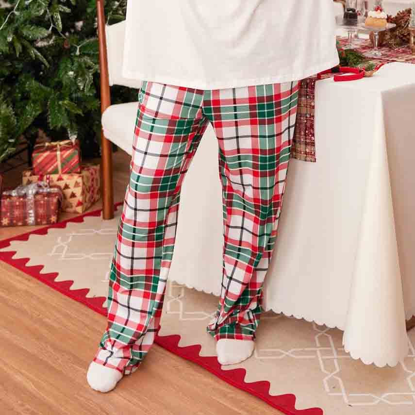 Purplehecate Christmas Plaid Pajama Pants