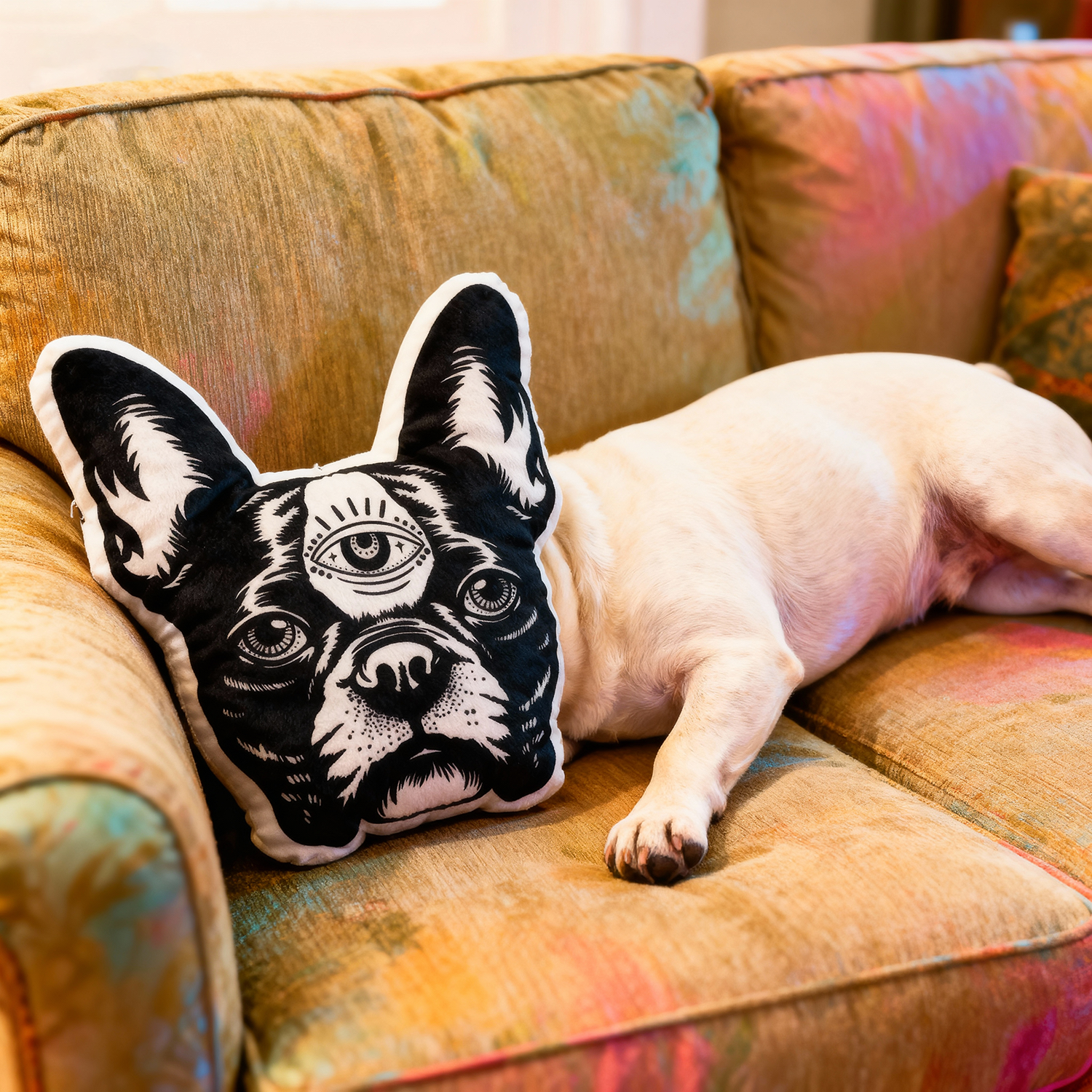 Purplehecate Witch's Little Snorter Pillow