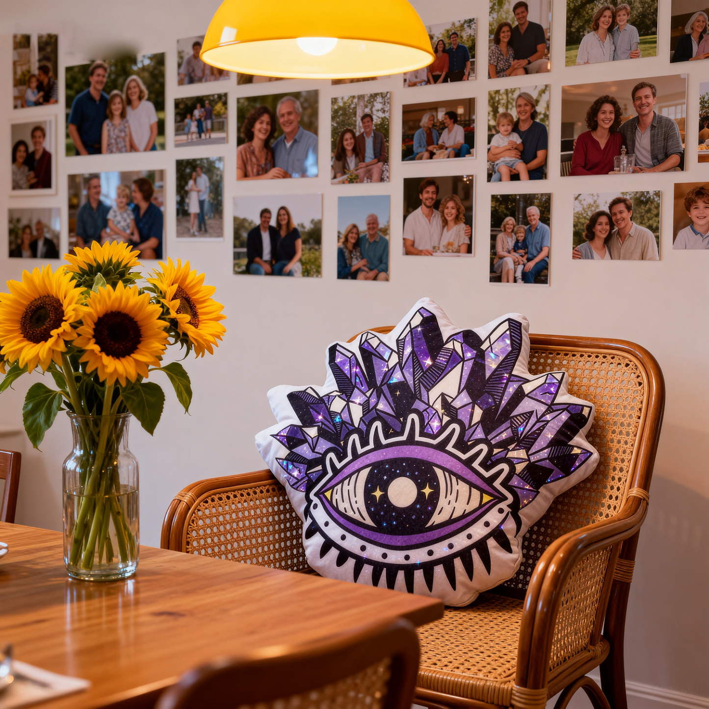 Purplehecate Crystal Eye Pillow