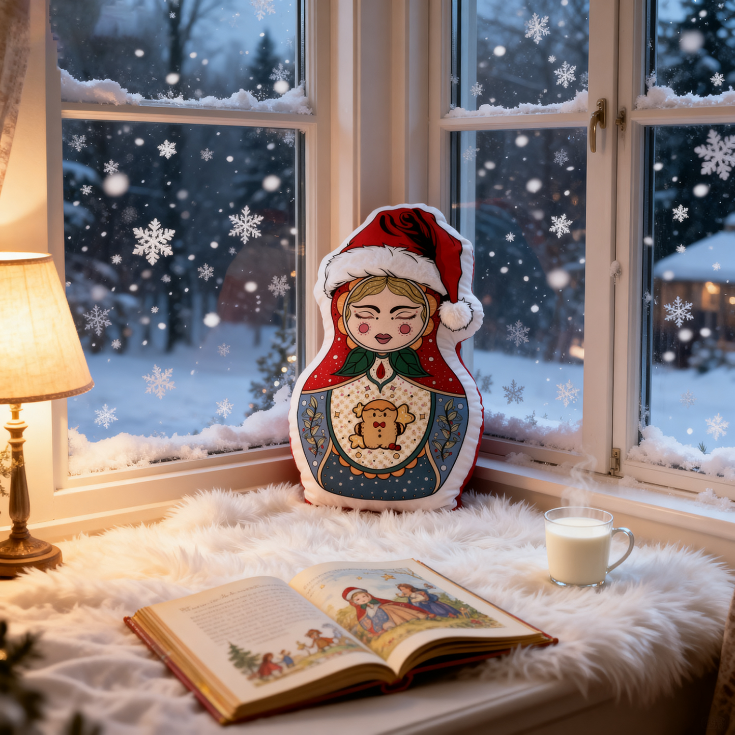 Purplehecate Nesting Doll Pillow