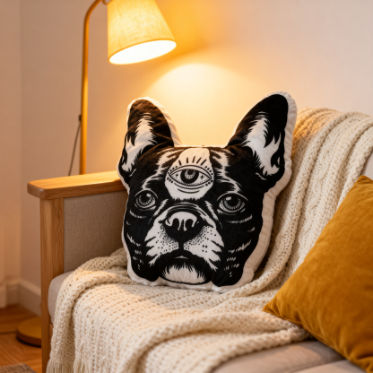 Purplehecate Witch's Little Snorter Pillow