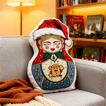 Purplehecate Nesting Doll Pillow