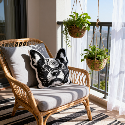 Purplehecate Witch's Little Snorter Pillow