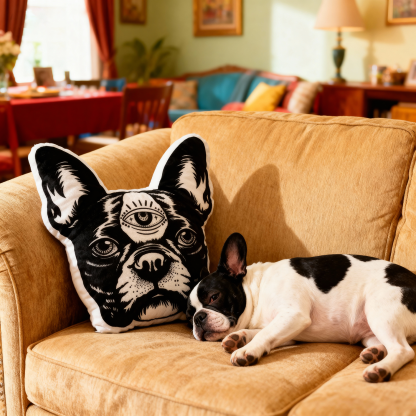 Purplehecate Witch's Little Snorter Pillow