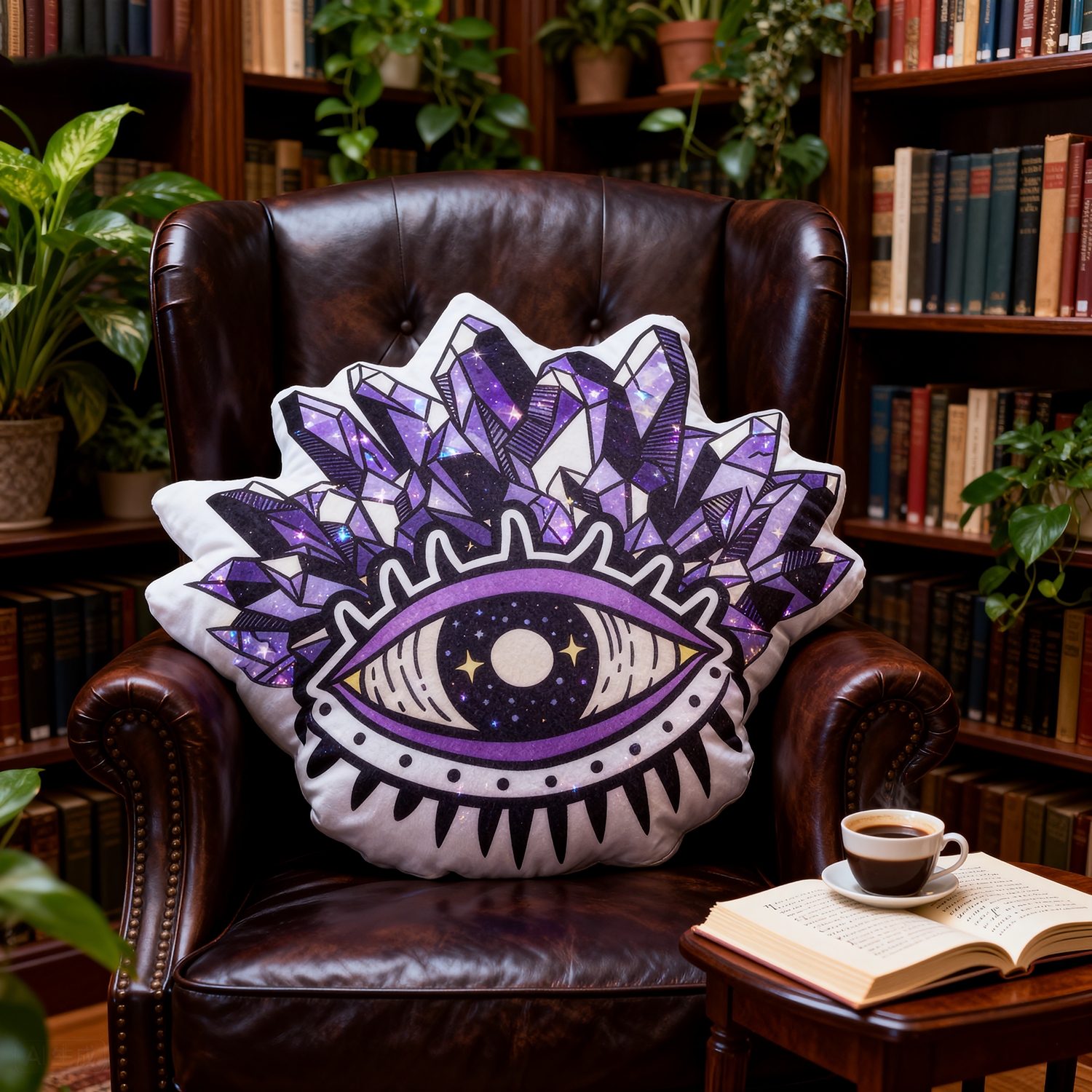 Purplehecate Crystal Eye Pillow