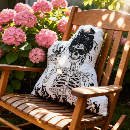 Purplehecate Everything Is Fine Pillow