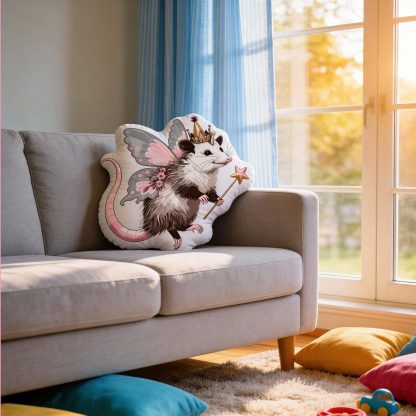 Purplehecate It Is I Your Fairy Godpossum Pillow