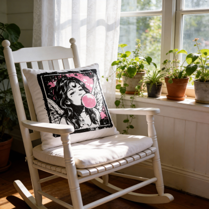 Purplehecate Grunge Angel with Bubblegum Pillow