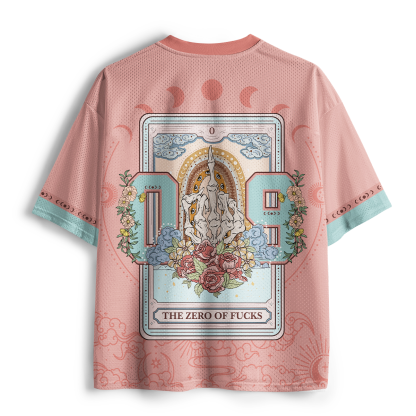 Purplehecate The Zero Of Fucks Tarot Mesh Jersey