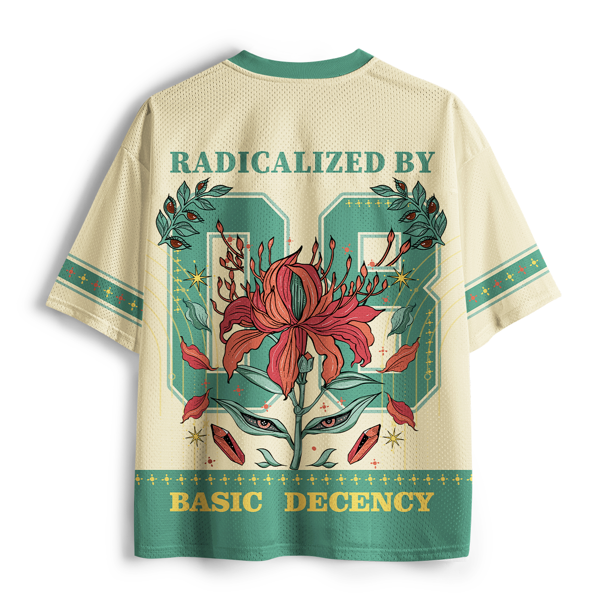 Purplehecate Radicalized By Basic Decency Mesh Jersey