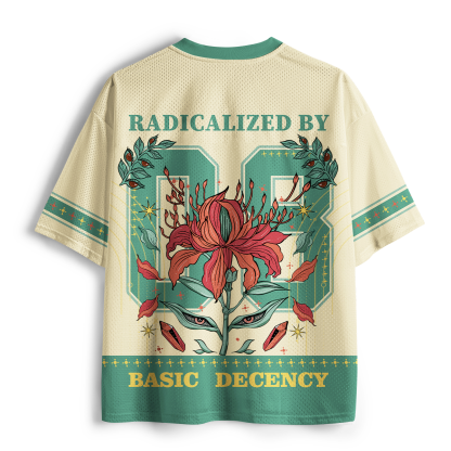 Purplehecate Radicalized By Basic Decency Mesh Jersey