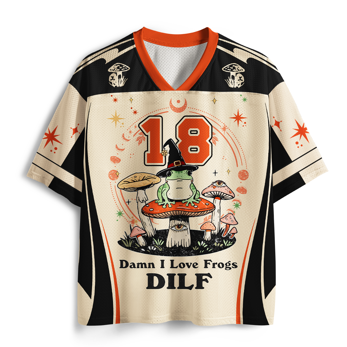 Purplehecate Dilf Damn I Love Frogs Mesh Jersey