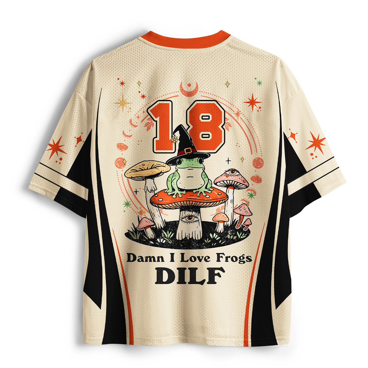 Purplehecate Dilf Damn I Love Frogs Mesh Jersey