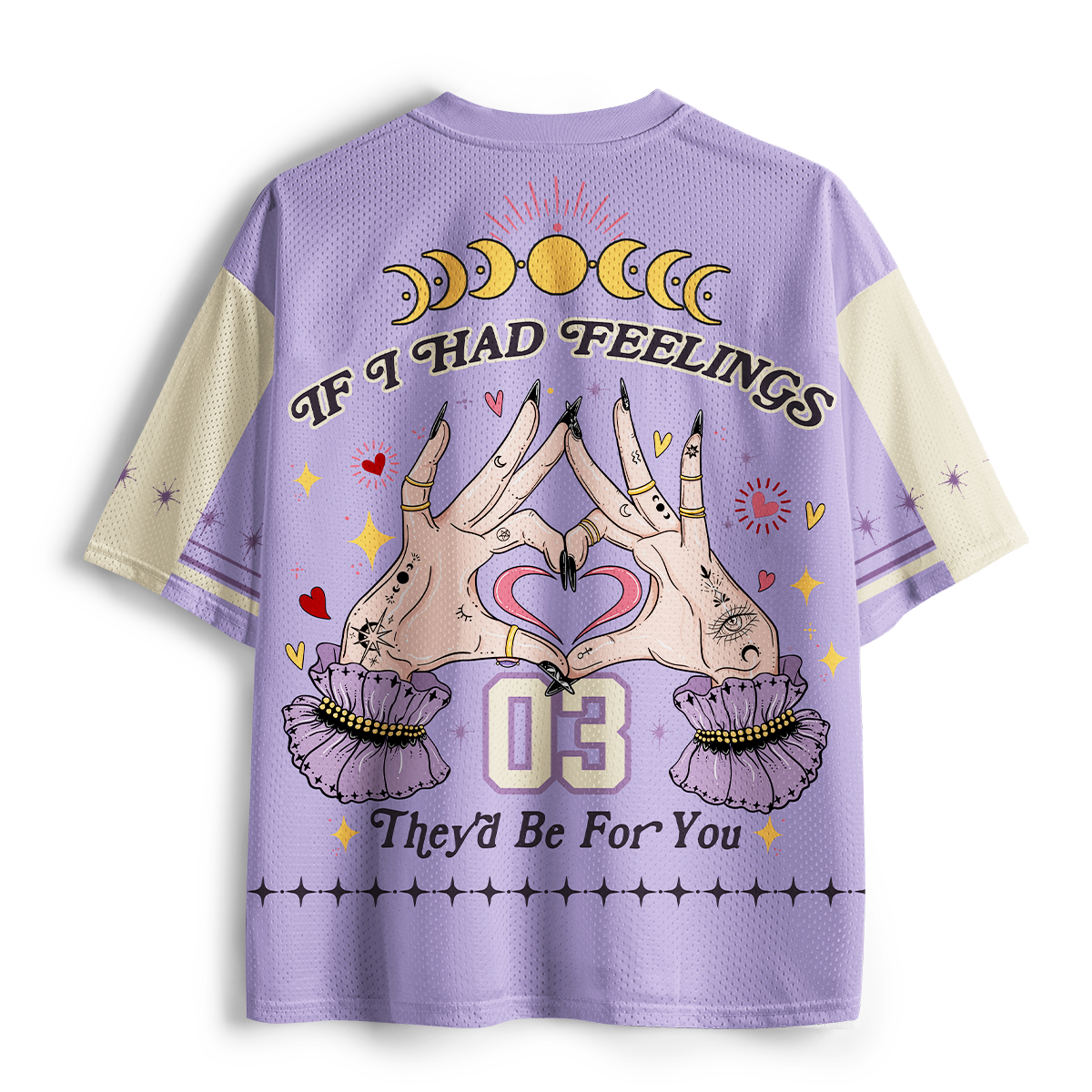 Purplehecate If I Had Feelings They'd Be For You Mesh Jersey