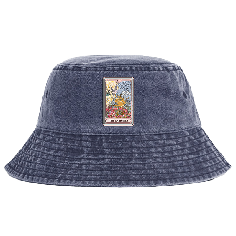 Purplehecate The Gardener Tarot Bucket Hat