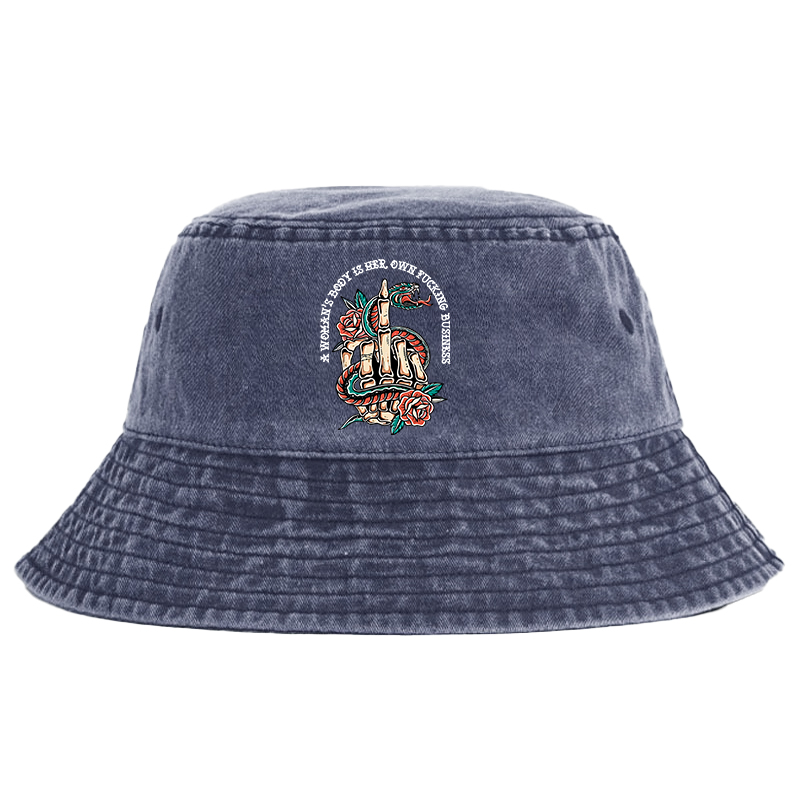 Purplehecate A Women’s Body Is Her Bucket Hat