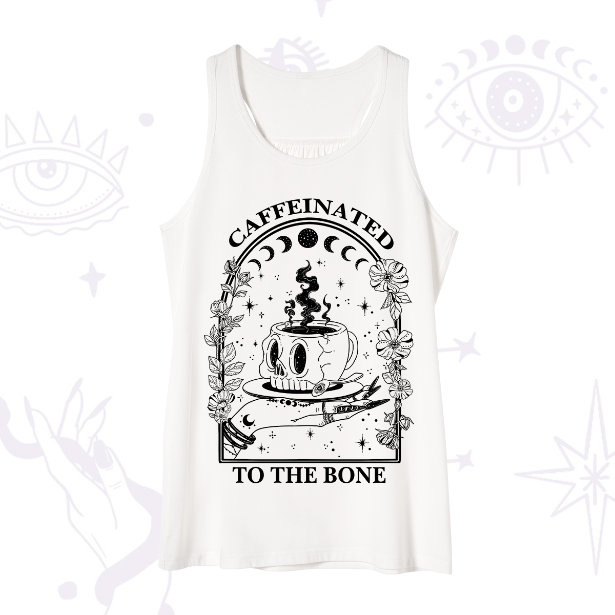Purplehecate Caffeinated To The Bone Tank