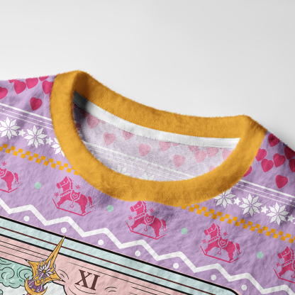 Purplehecate The Audacity Tarot Card Ugly Christmas Sweatshirts