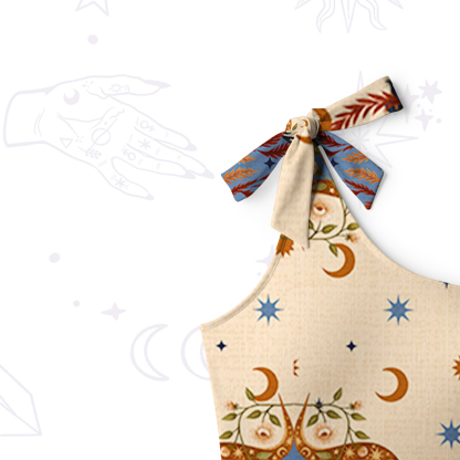 Purplehecate Celestial Ascension One-Shoulder One-Piece Swimsuit