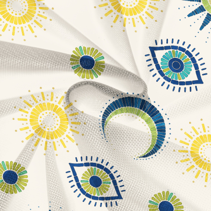 Purplehecate Sun Eye Mesh Cover Up Dress