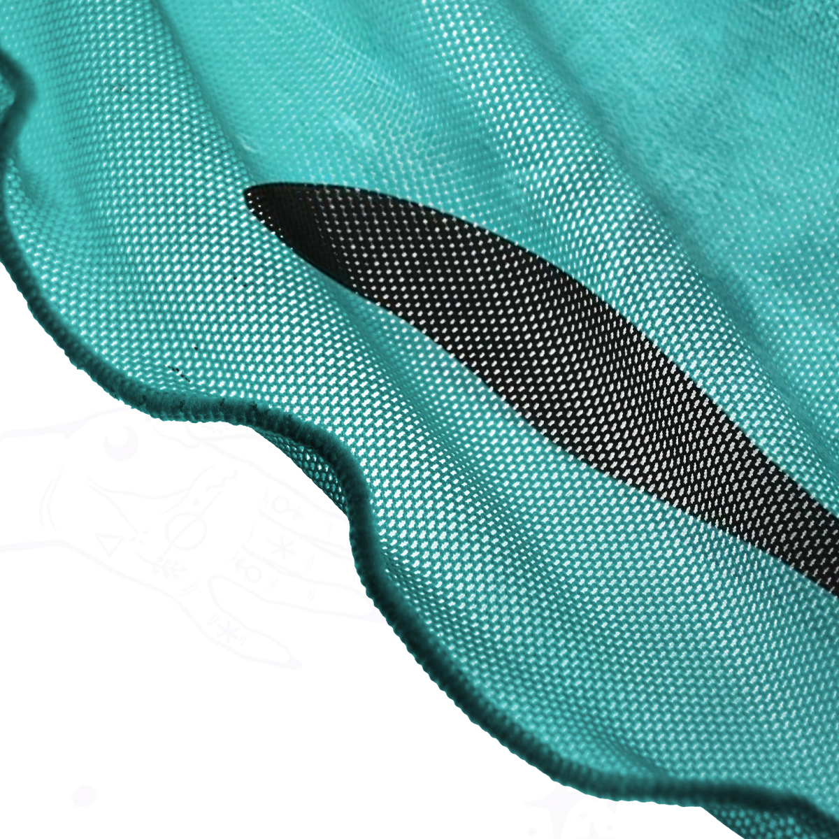 Purplehecate Alien Lake Monster Encounter Mesh Cover Up Dress