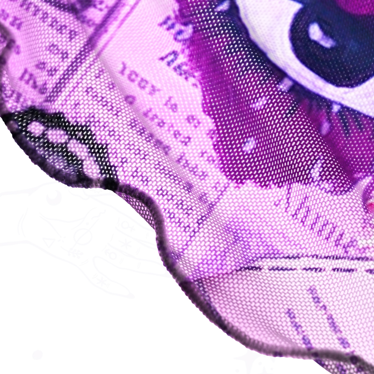 Purplehecate Cryptid Warning Collage Mesh Cover Up Dress